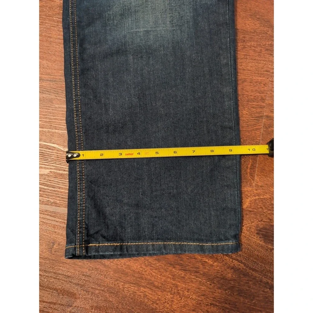 LEVI'S 541 MENS JEANS SIZE 46x32 Dark Blue Athletic Slightly Tapered Denim Pants